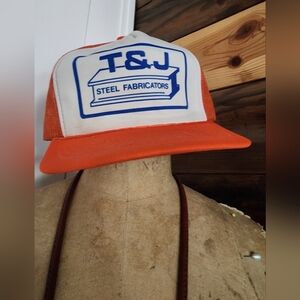 Vintage Trucker Hat T&J Steel Fabricators